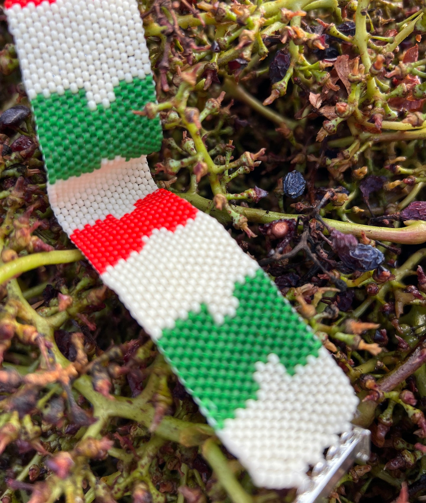 Italian Flag Bracelet