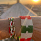 Italian Flag Bracelet